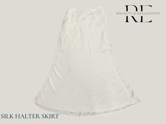 Silk Halter Skirt
